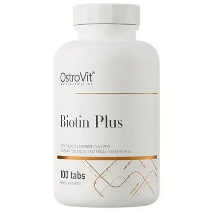 OstroVit Biotin Plus 100 таблеток, фото 1