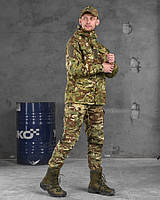 Тактическая армейская форма ВСУ multicam, Одежда для военных комплект 4в1 костюм мультикам Рип стоп
