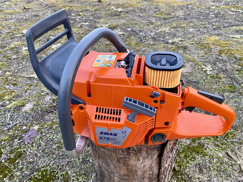 Купить Бензопила EMAS 372 SPECIAL без шины и цепи от интернет