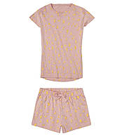 Піжама для дівчинки, зріст 134-140, колір рожевий