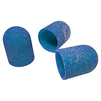 Ковпачки для педикюру Lilly Beaute, діаметр 13 мм, 120 гріт сині