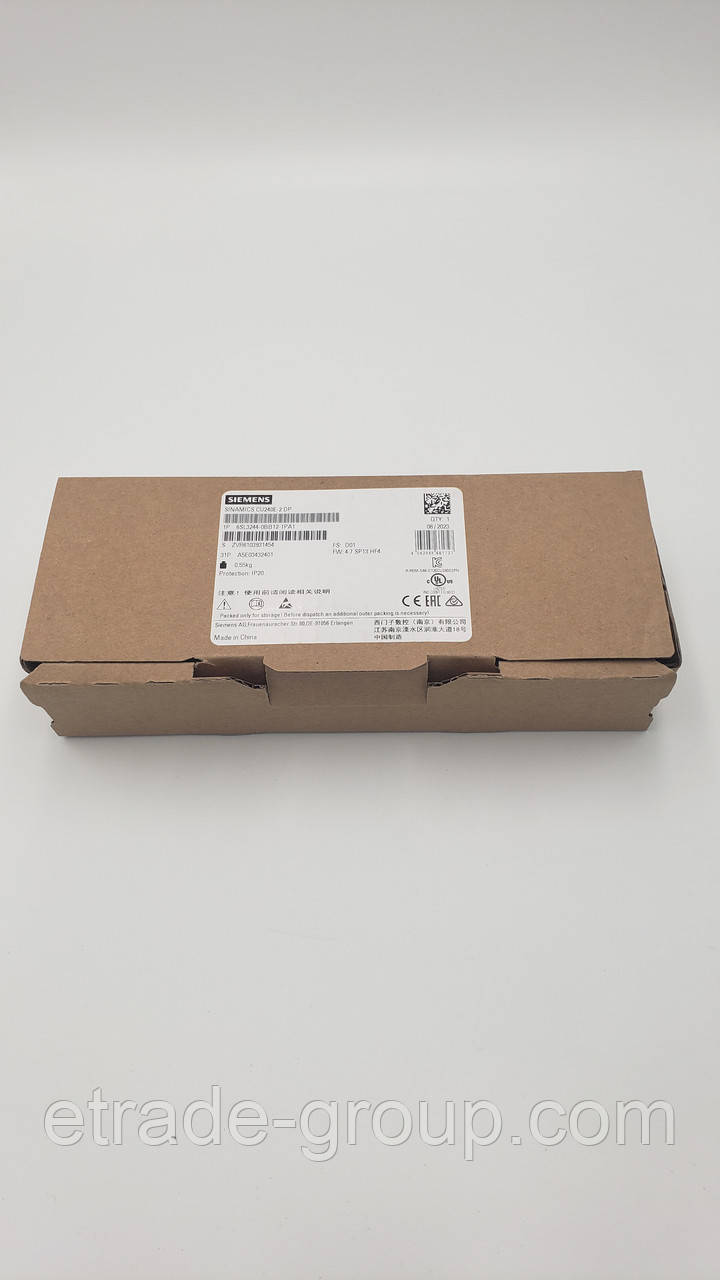 Модуль управління Siemens 6SL3244-0BB12-1PA1 SINAMICS
