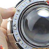 Ангельські очі для авто на мотоцикл бмв ваз гольф ланос сенс ауді шевроле шкода форд опель хонда рено мазда тойота УАЗ 120 червоні, фото 2