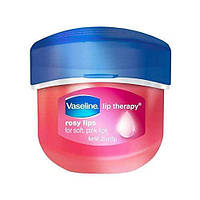 Бальзам вазелин для губ Lip Therapy Vaseline, «Розовые губы», 7 г