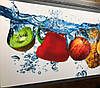 Фото панель універсальна ПЕТ, Самофіксована, 62 х 305 см (товщіна 1.2 мм), фрукти на хвилі, фото 6