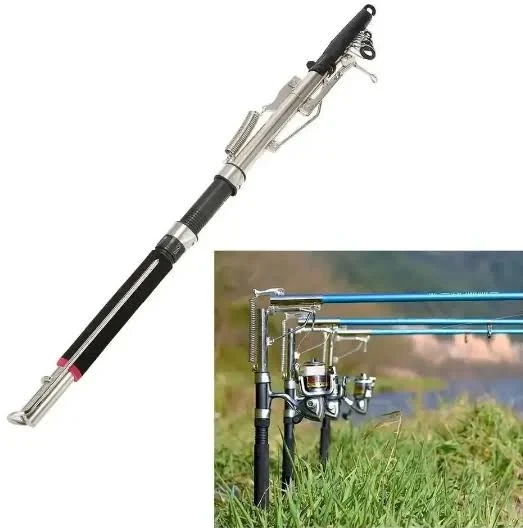 Вудка автоматична самопідсікаюча вудка для риболовлі 2.1 м Спінінг з подвійним налаштуванням, фото 1