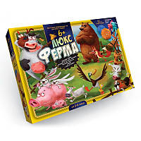 "Ферма ЛЮКС" (укр), велика розвиваюча розважальна настільна гра для всієї сім’ї, для дітей від 6 років