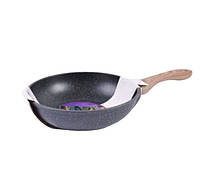 Сковорода WOK Benson BN 485 (26см) ручка Soft touch CP, код: 7790394