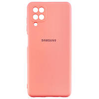 Чехол New Silicone Case Samsung Galaxy A12 M12 Peach KV, код: 8109229