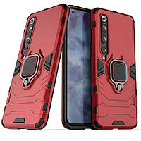 Чехол Ring Armor для Xiaomi Mi 10 Mi 10 Pro Red FT, код: 7410853