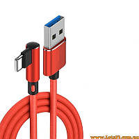 USB шнур для зарядки айфона дата кабель быстрой зарядки Iphone Lightning кабель юсб удлинитель 90 градусов