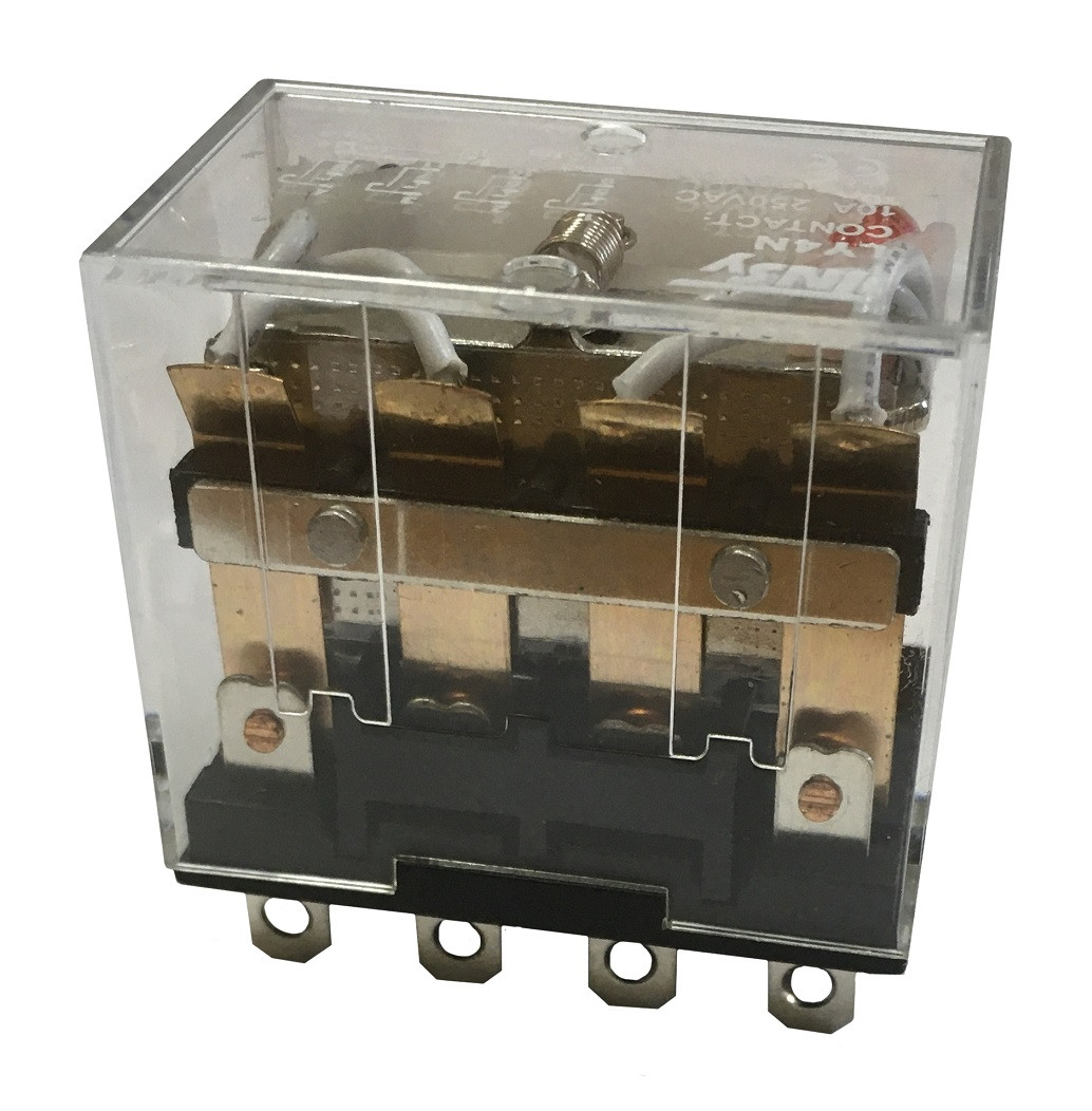 Реле проміжне РЭК77/4 РП34 LY4 10А 24в DC з індікацією Techno Systems