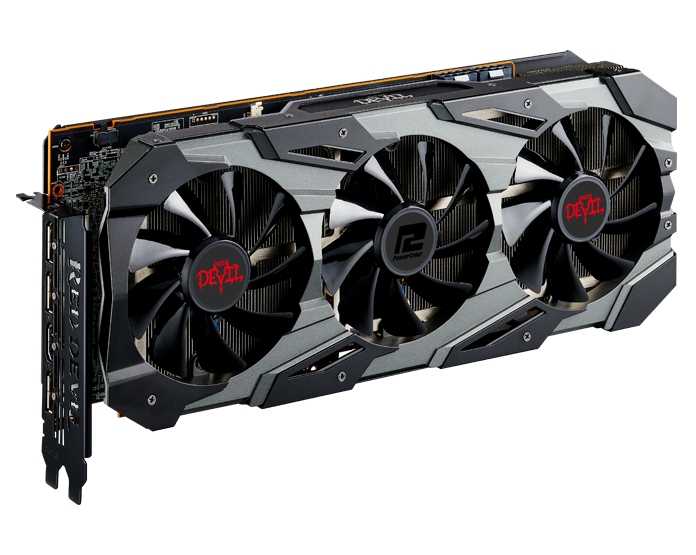 Видеокарта PowerColor Radeon RX 5700 XT Red Devil 8192MB (AXRX 5700XT ...