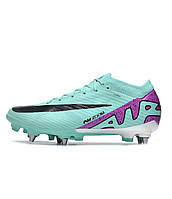 Футбольні бутси гібриди Nike Mercurial Vapor 15 AirZoom SG (Luxury Quality) 39