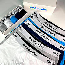 Комплект чоловічих трусів Columbiа (набір спортивних трусів) з 3 штук, фото 2