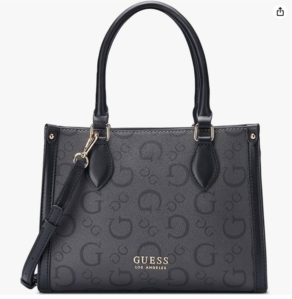 Жіноча сумка Guess Чорний. (0346)
