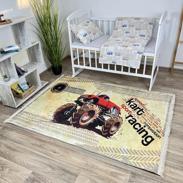 Турецькі дитячі килими на підлогу на гумовій основі 120Х180 см, фото 1