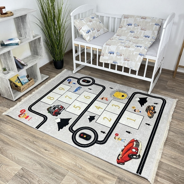 Турецькі дитячі килими на підлогу на гумовій основі 120Х180 см, фото 1