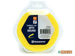 Тримерний корд Husqvarna Opti Round 2,7 мм/70 м Spool Yellow (5976688-31)