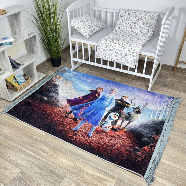 Турецькі дитячі килими на підлогу на гумовій основі 120Х180 см, фото 1