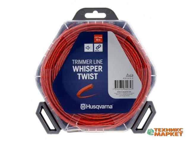 Тримерний корд Husqvarna Whisper Twist 2,4 мм/77м Spool Orange/Black (5976691-21)