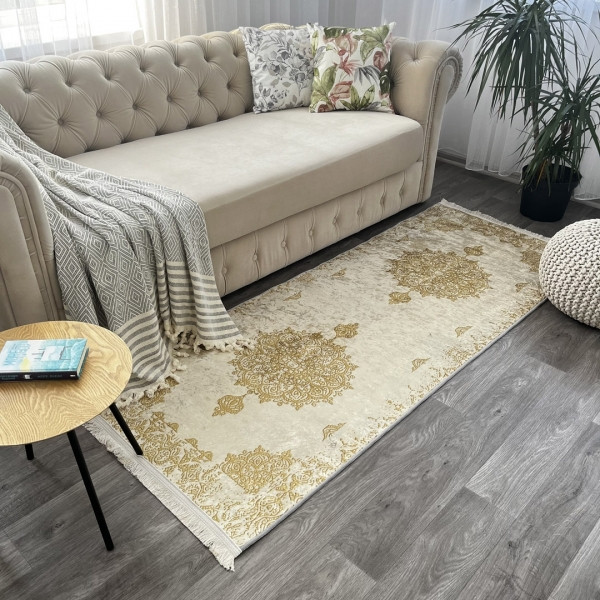 Турецька килимова доріжка на підлогу на гумовій основі 80х200 см, фото 1