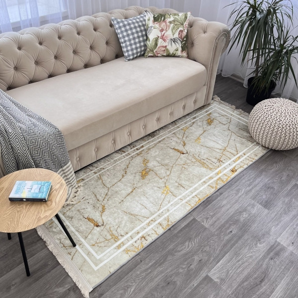 Турецька килимова доріжка на підлогу на гумовій основі 80х200 см, фото 1