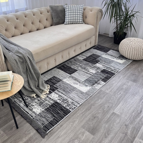 Турецька килимова доріжка на підлогу на гумовій основі 80х200 см, фото 1