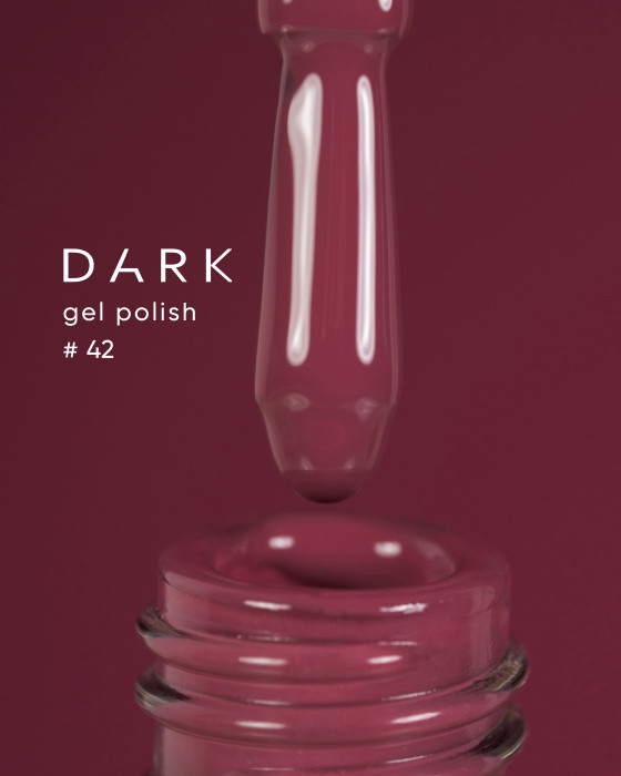 DARK GEL POLISH (NEW COLLECTION) 42, 10 ML, фото 1