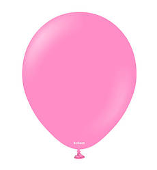 Повітряні кульки Kalisan (13 см) 10 шт, Туреччина, колір - королівський рожевий (пастель)