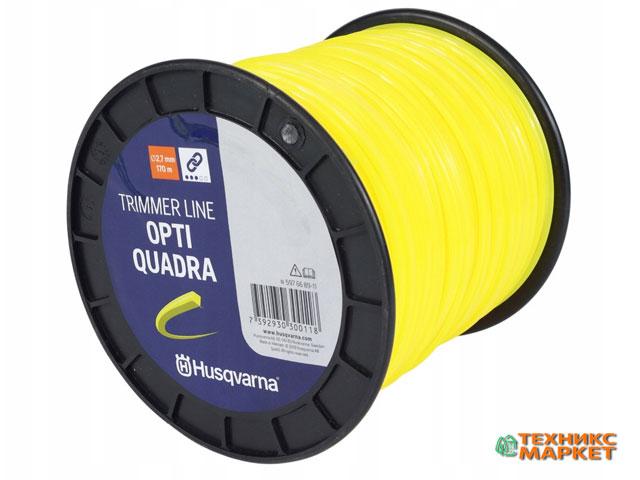 Тримерний корд Husqvarna Opti Quadra 2,7 мм/170 м Spool Yellow (5976689-11)