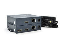 Адаптер Voltronic HDMI — RJ-45+DC-jack (F/F), Black (YT-SCPE HDM-200m1080Р/16770)