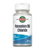 Potassium 99 Chloride KAL, 100 таблеток