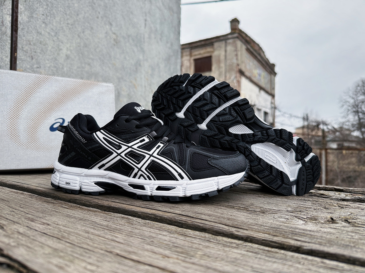 Чоловічі кросівки Asics Gel-Kahana 8 Black чорні розміри 36-45