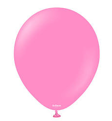 Повітряні кульки Kalisan (30 см) 10 шт, Туреччина, колір - королівський рожевий (пастель)