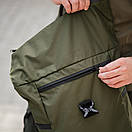 Роллтоп міський рюкзак RollTop Proof зелений на 20-24 літрів роллтоп із відділення під ноутбук, фото 8