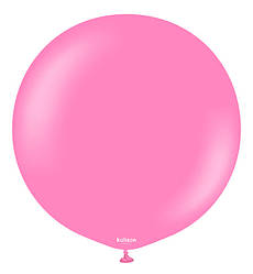 Повітряна кулька (45 см) 1 шт, Туреччина, колір - королівський рожевий (пастель)