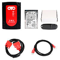 Сканер OTC Plus 3 в 1 с HDD для Toyota, Nissan, Volvo, Автосканер для диагностики ЭБУ OTC GTS TIS3