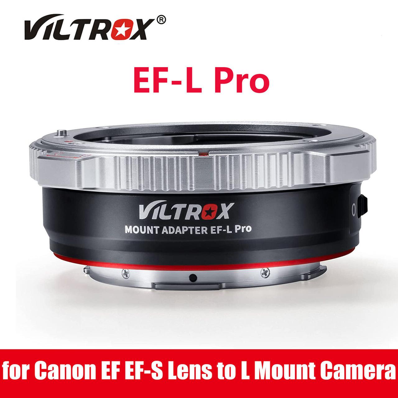 Адаптер автофокусний Viltrox Lens Mount Adapter Ef-L Pro