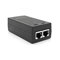 POE инжектор 15V 0.8A (12Вт) с портами Ethernet 10/100Мбит/с, без кабеля питания p