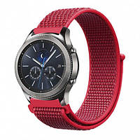 Ремешок BeCover Nylon Style для Xiaomi iMi KW66/Mi Watch Color/Haylou LS01/Watch S1 Active Red (705885)