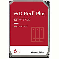 Накопичувач HDD SATA 6.0TB WD Red Plus 5400 rpm 256 MB (WD60EFPX)