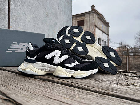 Чоловічі кросівки New Balance 9060 Black чорні, фото 1