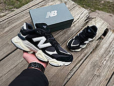 Чоловічі кросівки New Balance 9060 Black чорні, фото 4