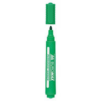 Маркер Buromax водостойкий, зеленый, 2-4 мм, спиртовая основа BM.8700-04