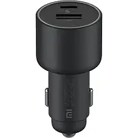 Автомобильный адаптер для телефона Xiaomi Mi Car Charger 100W Black (CC07ZM) (BHR4460CN)