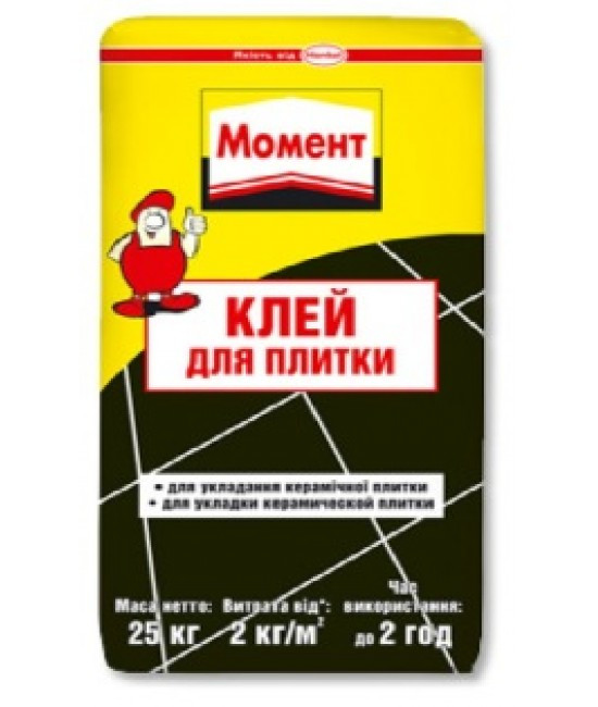 Клей для кахелю Момент (Хенкель) 25кг