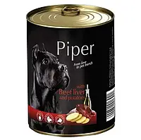 Консерва для собак Пайпер Dolina Noteci Dog Piper з яловичини печінка та картопля, 400 г