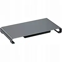 Подставка под монитор Satechi Aluminum USB-C Monitor Stand Hub XL Space Gray (ST-UCSHXLM)