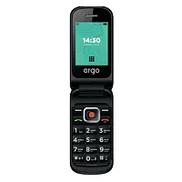 Кнопочный телефон Ergo F241 Black